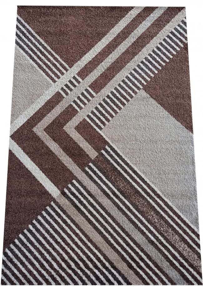 Kusový koberec Otto 03 sivohnedý – 80 × 150 cm