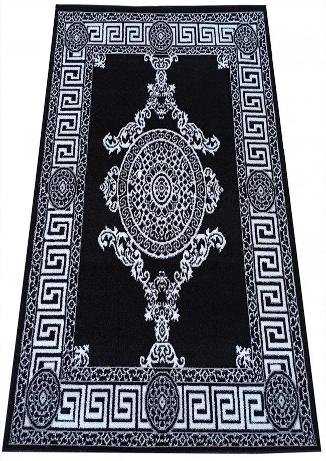 Kusový koberec Soho 11 bieločierny – 160 × 220 cm