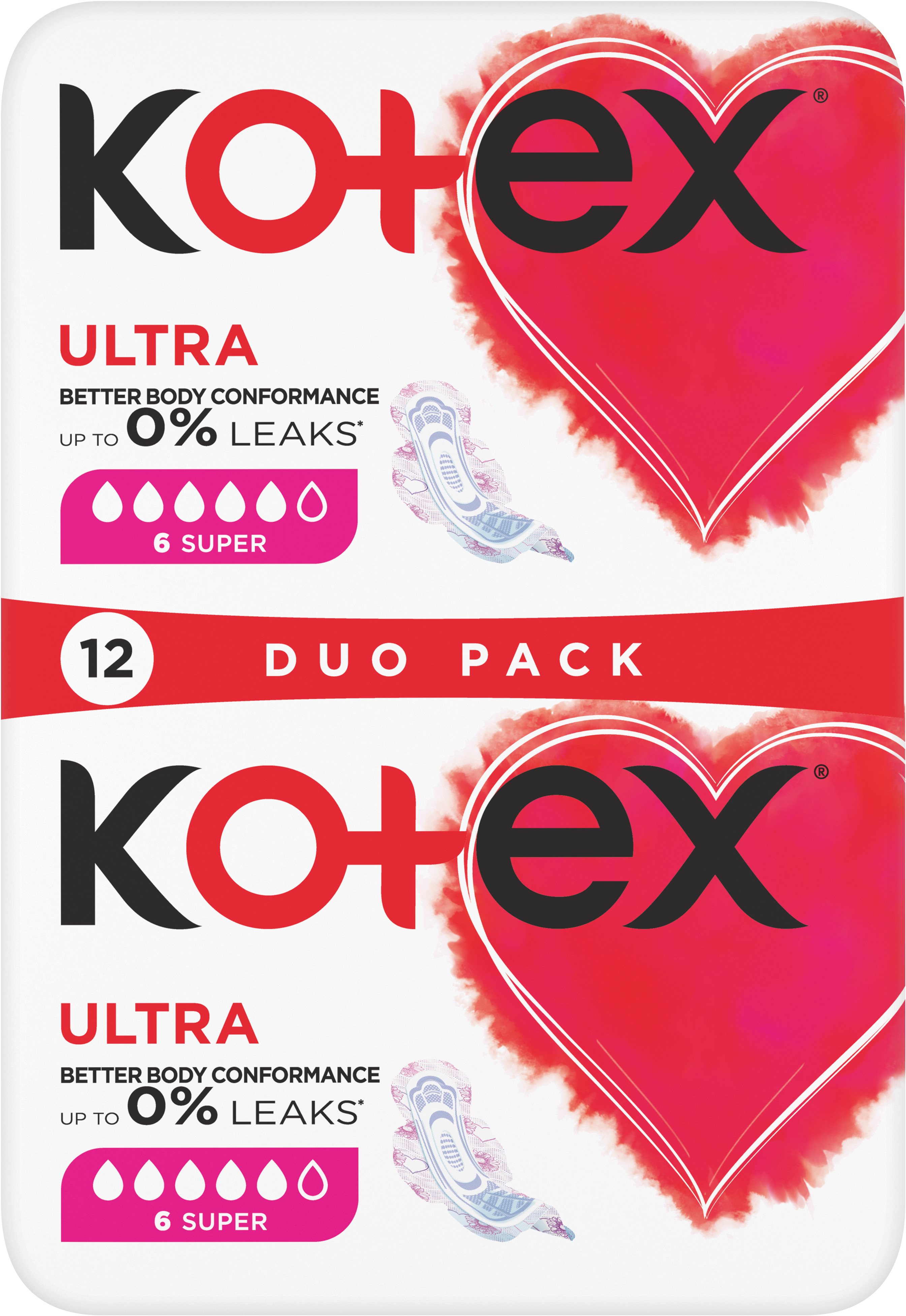KOTEX Ultra Super 12 ks