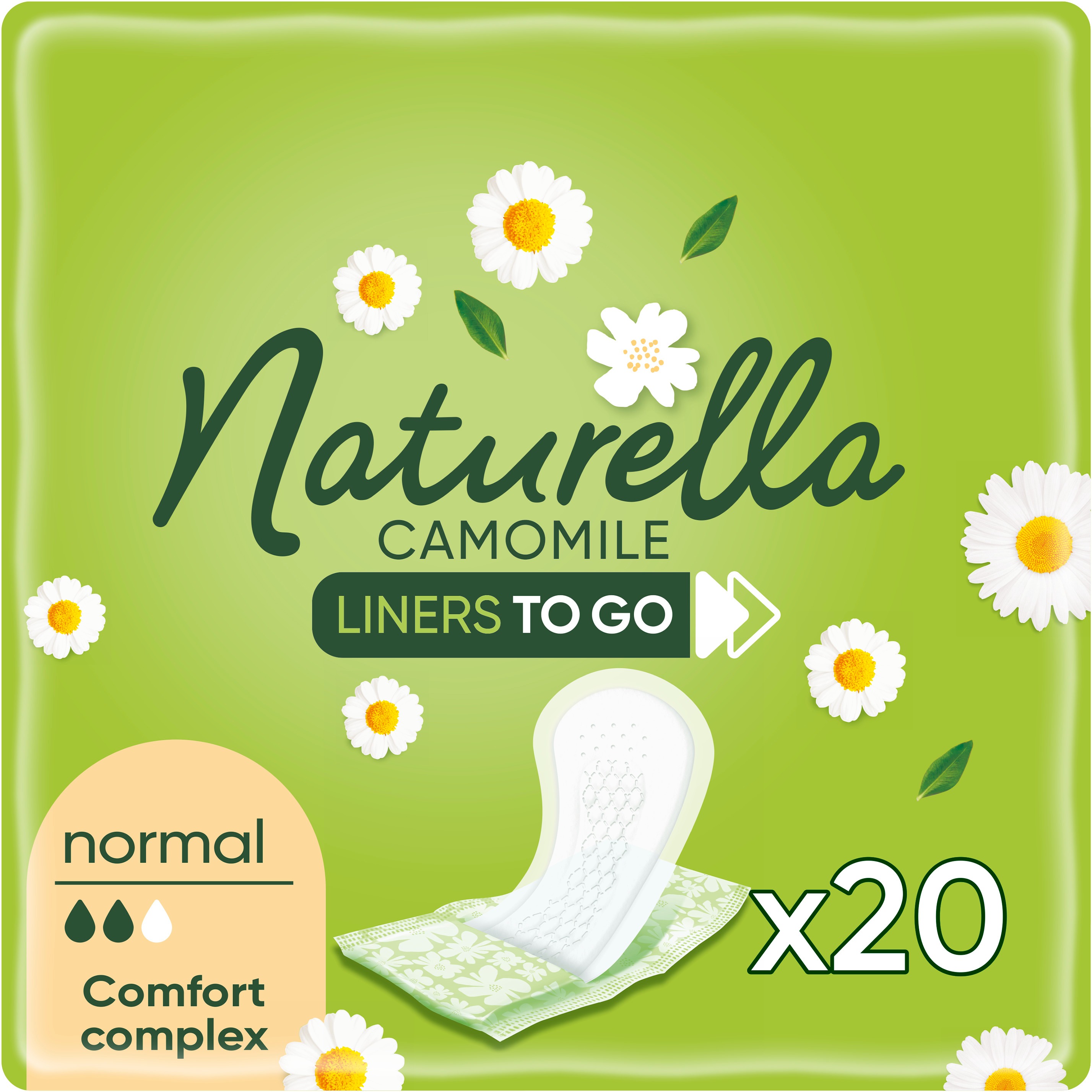 NATURELLA Plus To Go Intímky 20 ks
