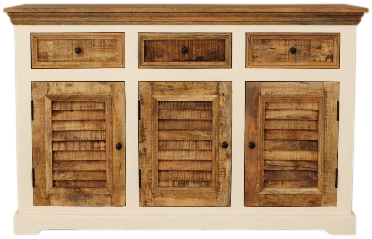 LAKŠMI Komoda Agni 140 × 90 × 45 z mangového dreva