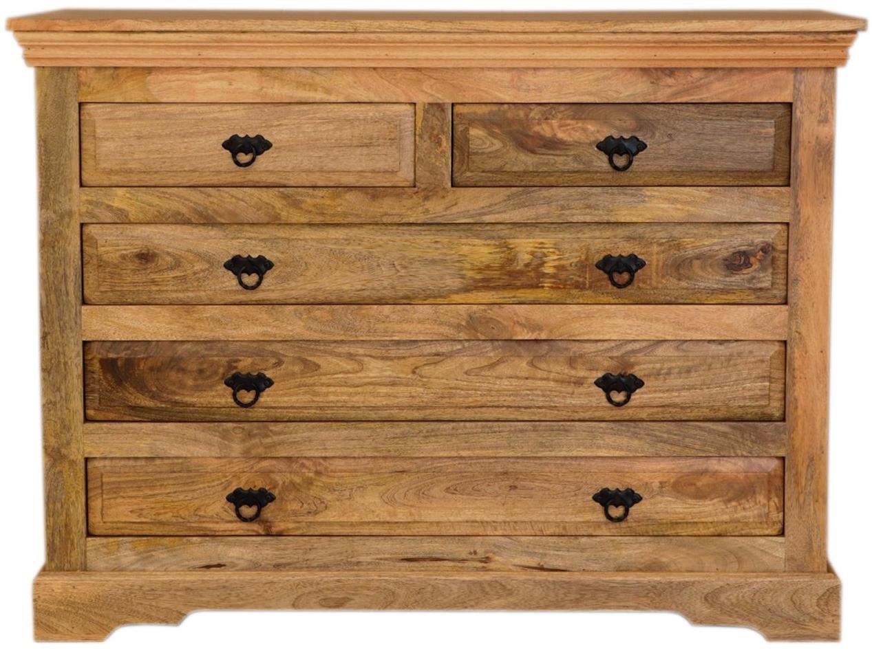 Lakšmi Komoda Guru 120 × 90 × 45 z mangového dreva