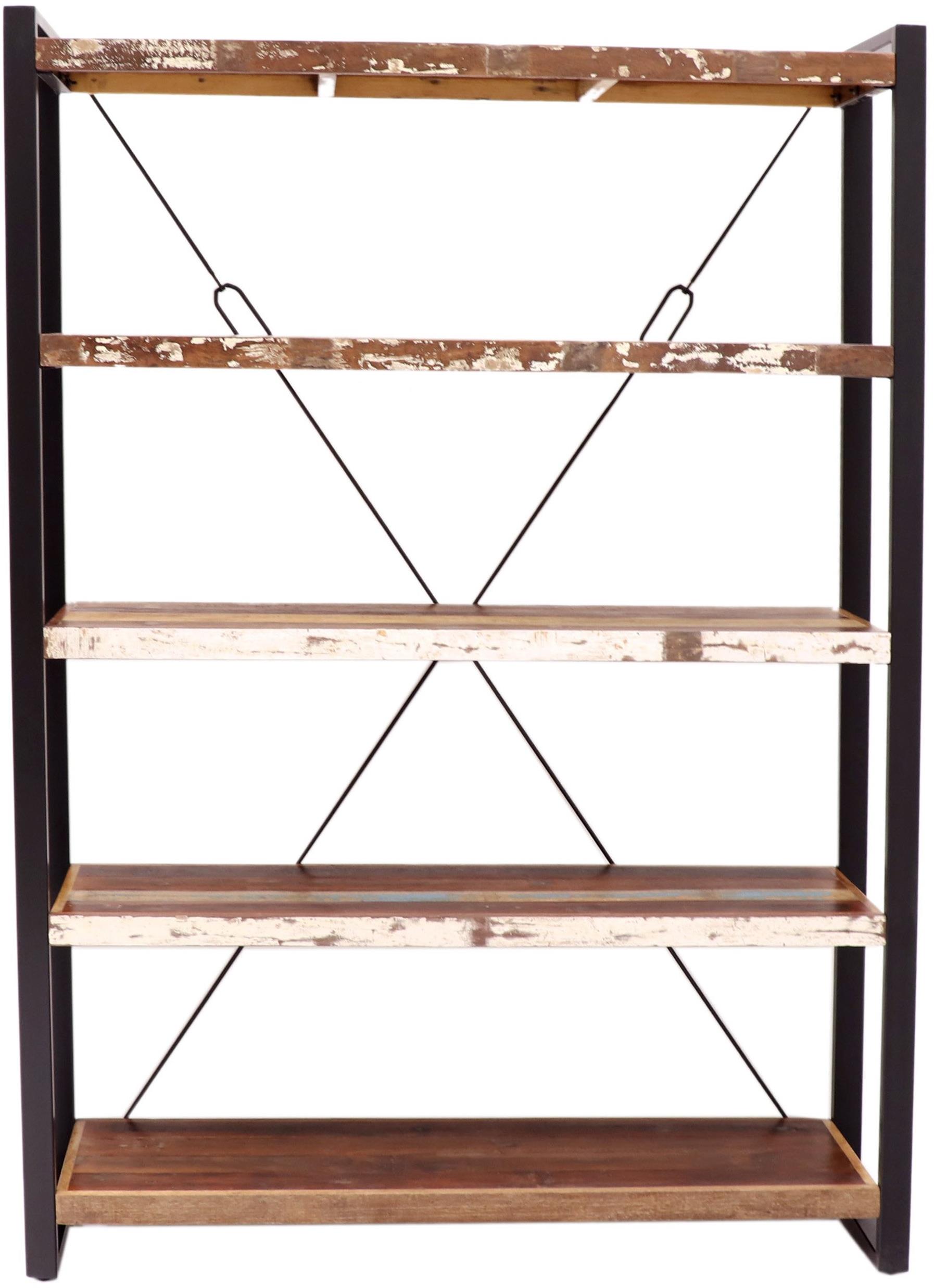 LAKŠMI Retro, recyklované mango drevo 160 × 200 × 35 cm