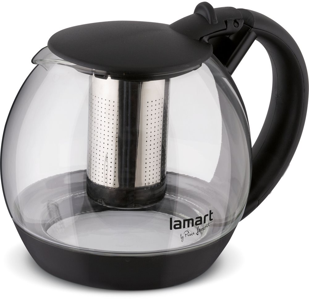 LAMART LT7058 KANVICA SKLO 2 l ČIERNA BULB