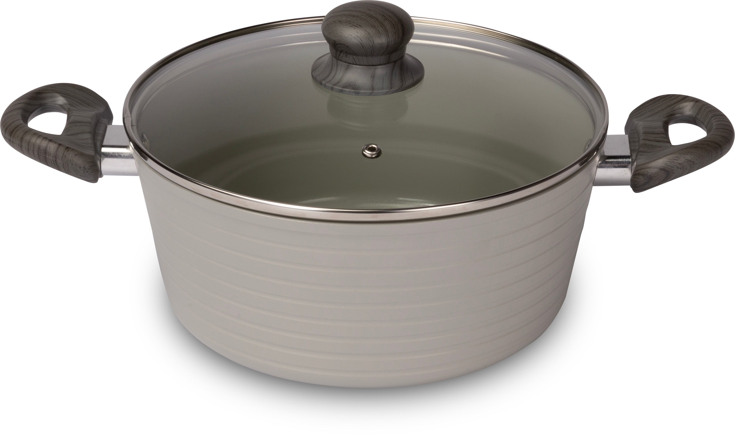 Lamart LT1268 STRIPE Kastról s pokrievkou 24 cm