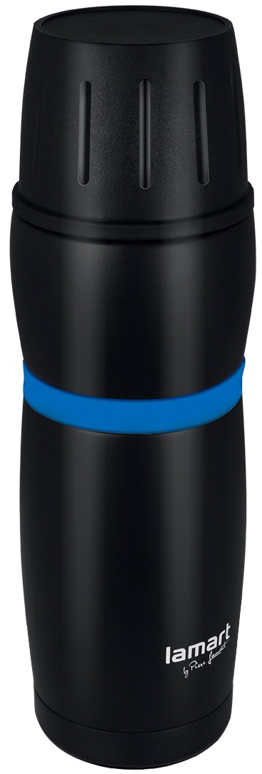 Lamart termoska 480 ml čierno/modrá CUP LT4053