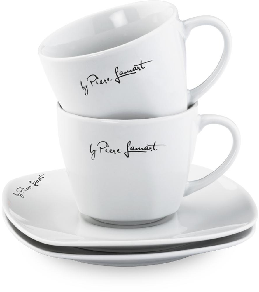 LAMART - Súprava šálok s podšálkami, 2 ks, 190 ml LT9016