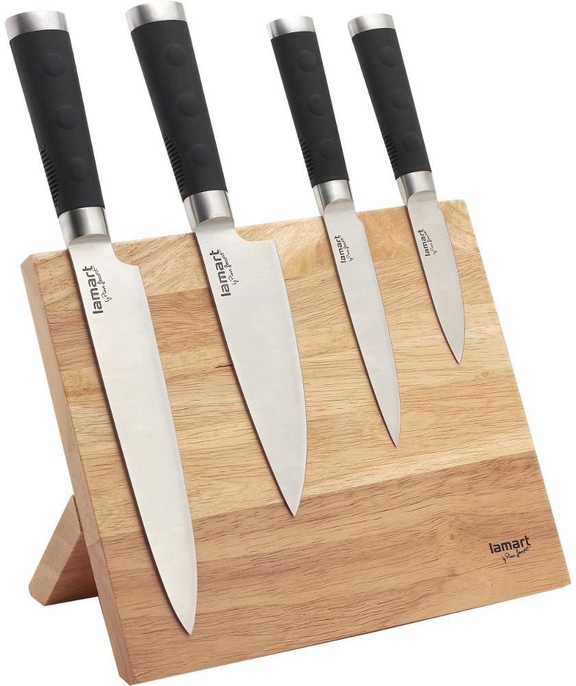 Lamart Súprava nožov s blokom 4 ks Blade LT2026