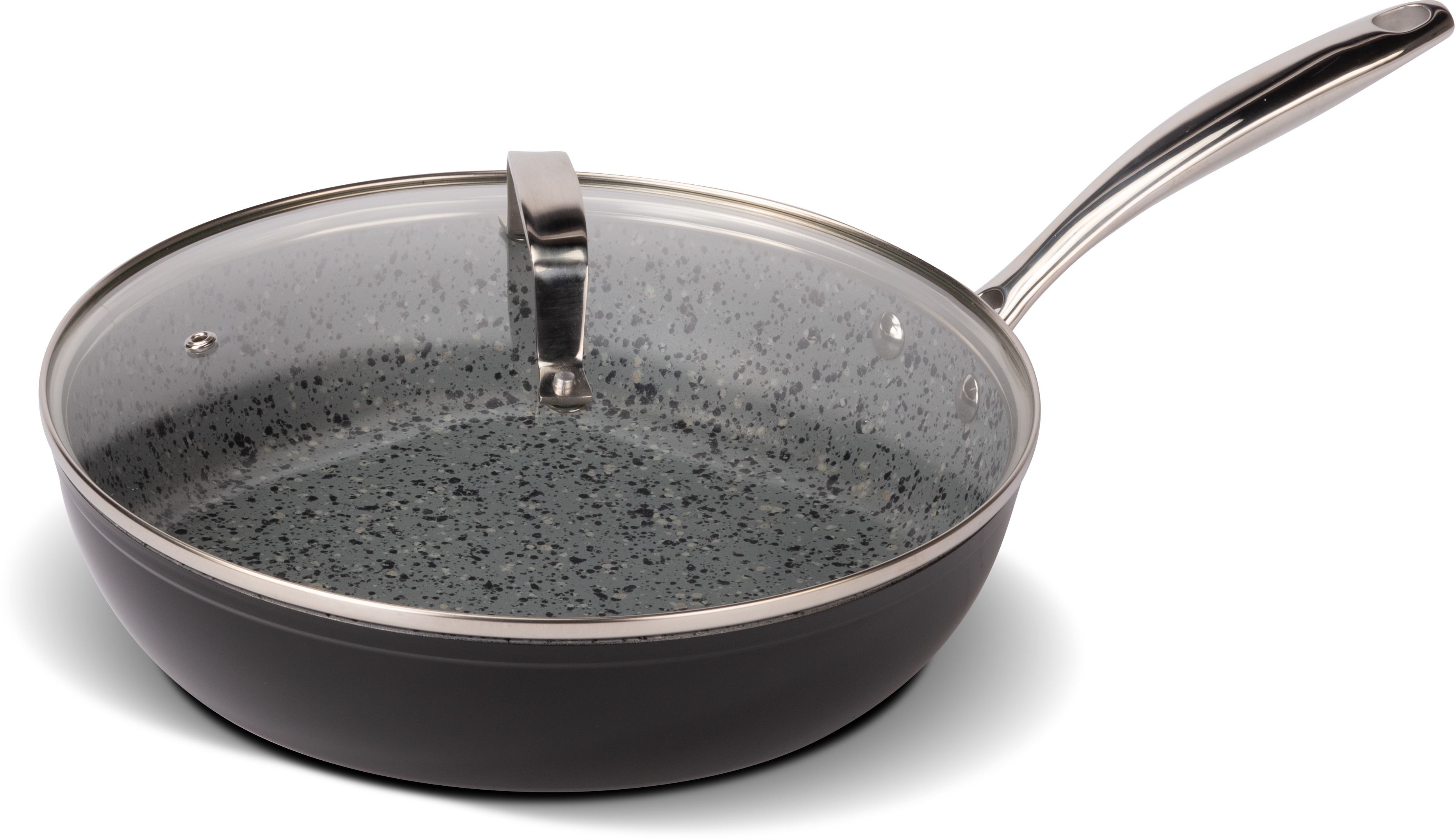 Lamart LT1262 Panvica 28 cm s pokrievkou granit