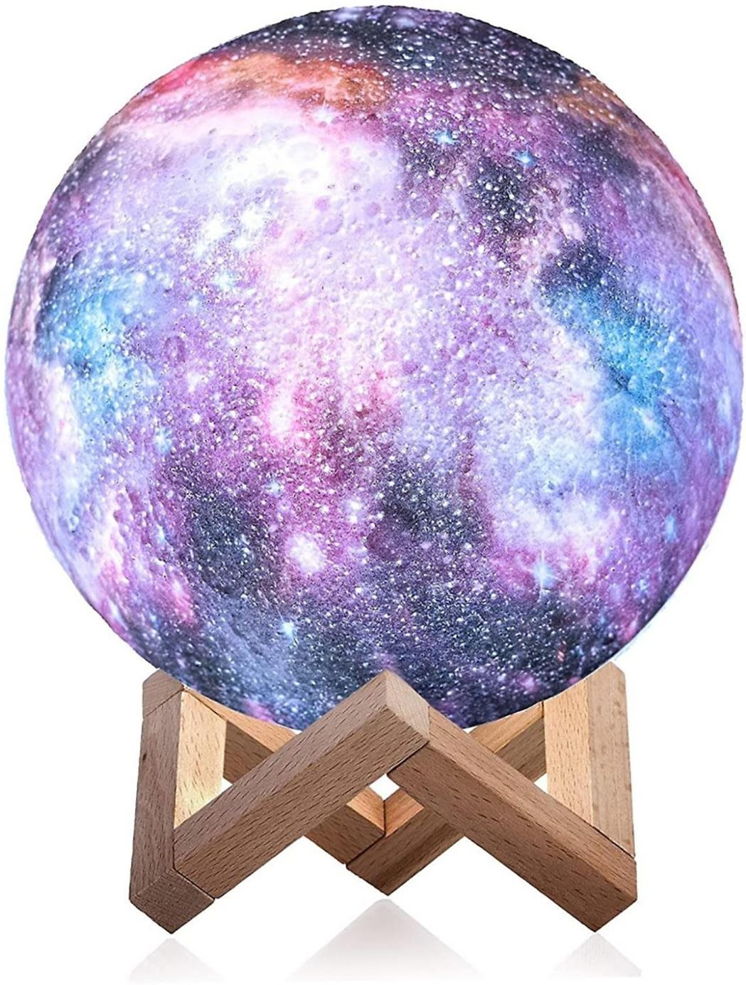 Berger Nočné svetlo Led Galaxy s batériou 12 cm