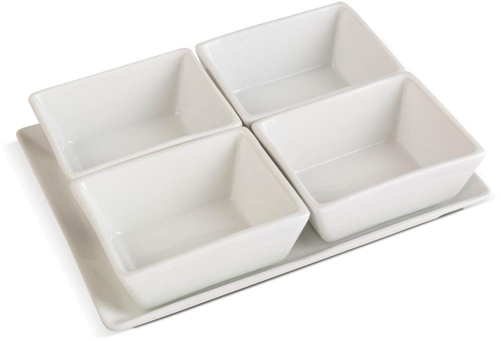 Lamart LT9220 Servírovacie misky 20 × 15,5 cm 4 ks DINE