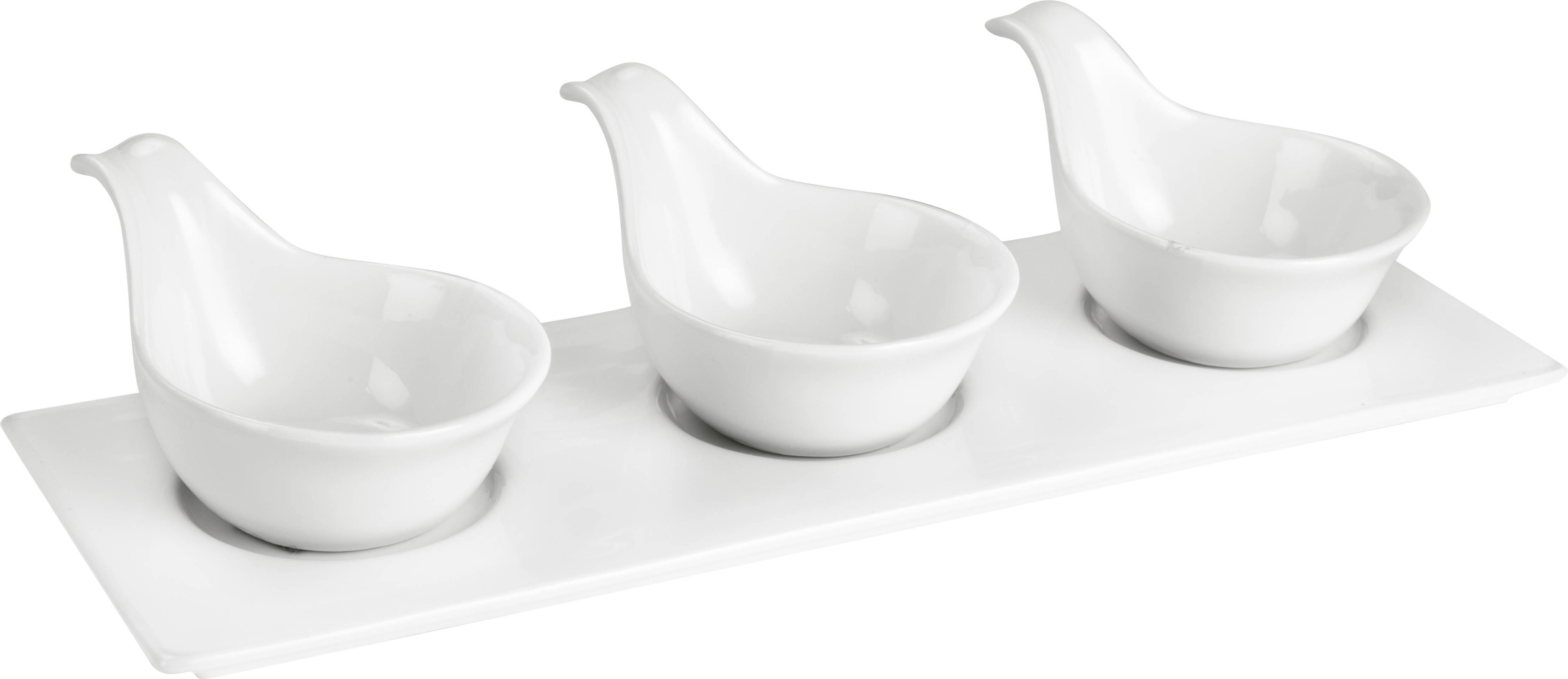 Lamart LT9218 Servírovacie misky 34 × 12 cm 3 ks DINE