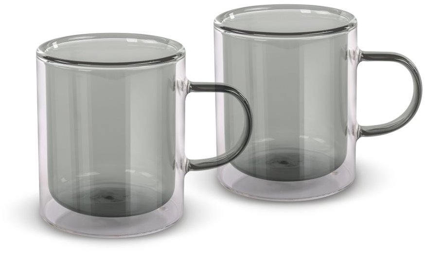 Lamart termopoháre Vaso LT9121 Set tea 350 ml, 2 ks, čierny
