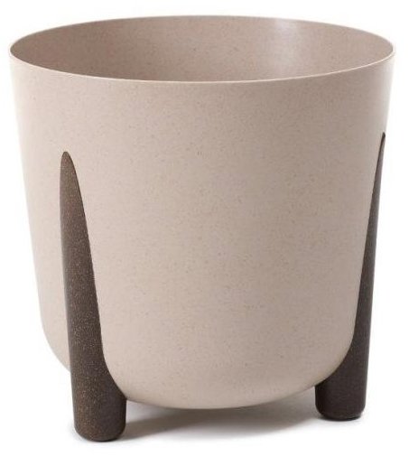 Lamela Kvetináč FRIDA priemer 26 cm, coffee latté