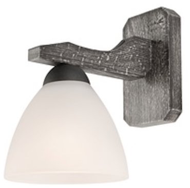 Lamkur KM-1.55 GRAFIT materiál wood/glass 27463 wall lamp