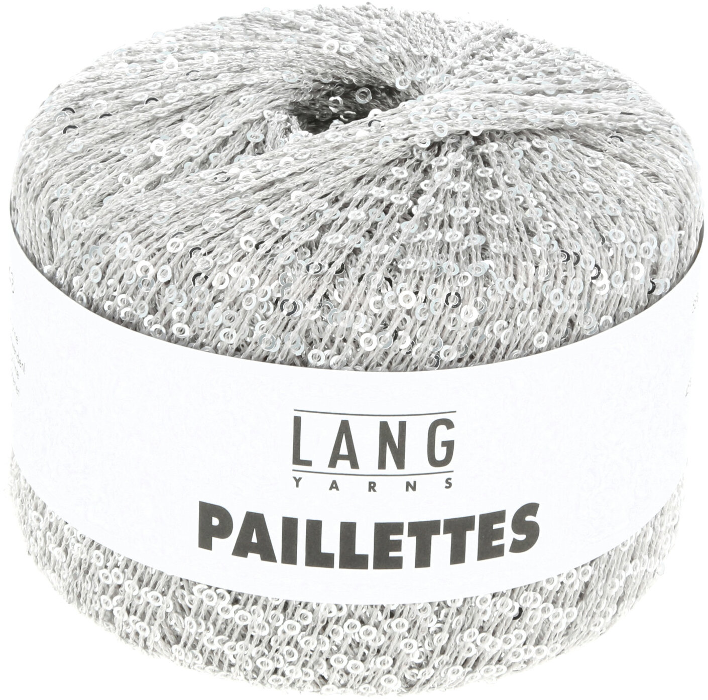 LANG YARNS Paillettes efektní příze s flitry, 25 g, šedá
