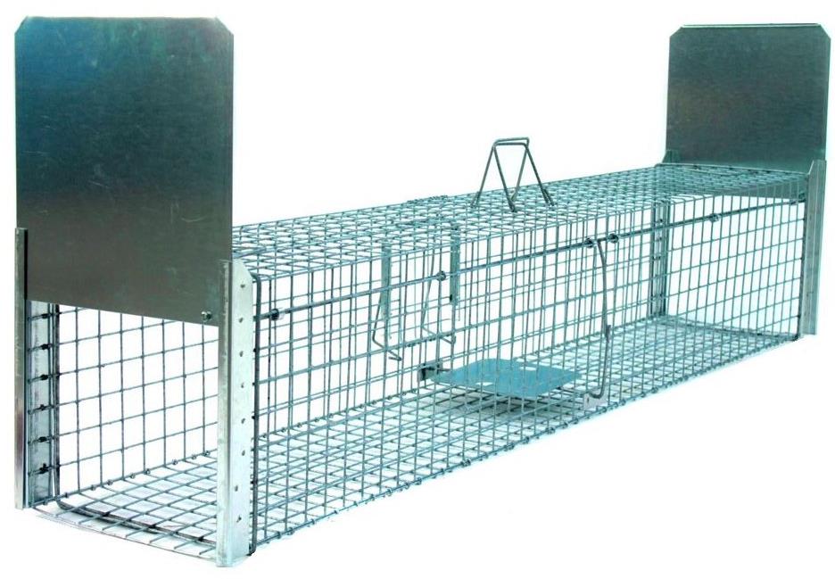 LAPKA Profesionálna pasca na líšky, kuny, vydry a mačky TRAP ST 130 × 34 × 34 cm V2