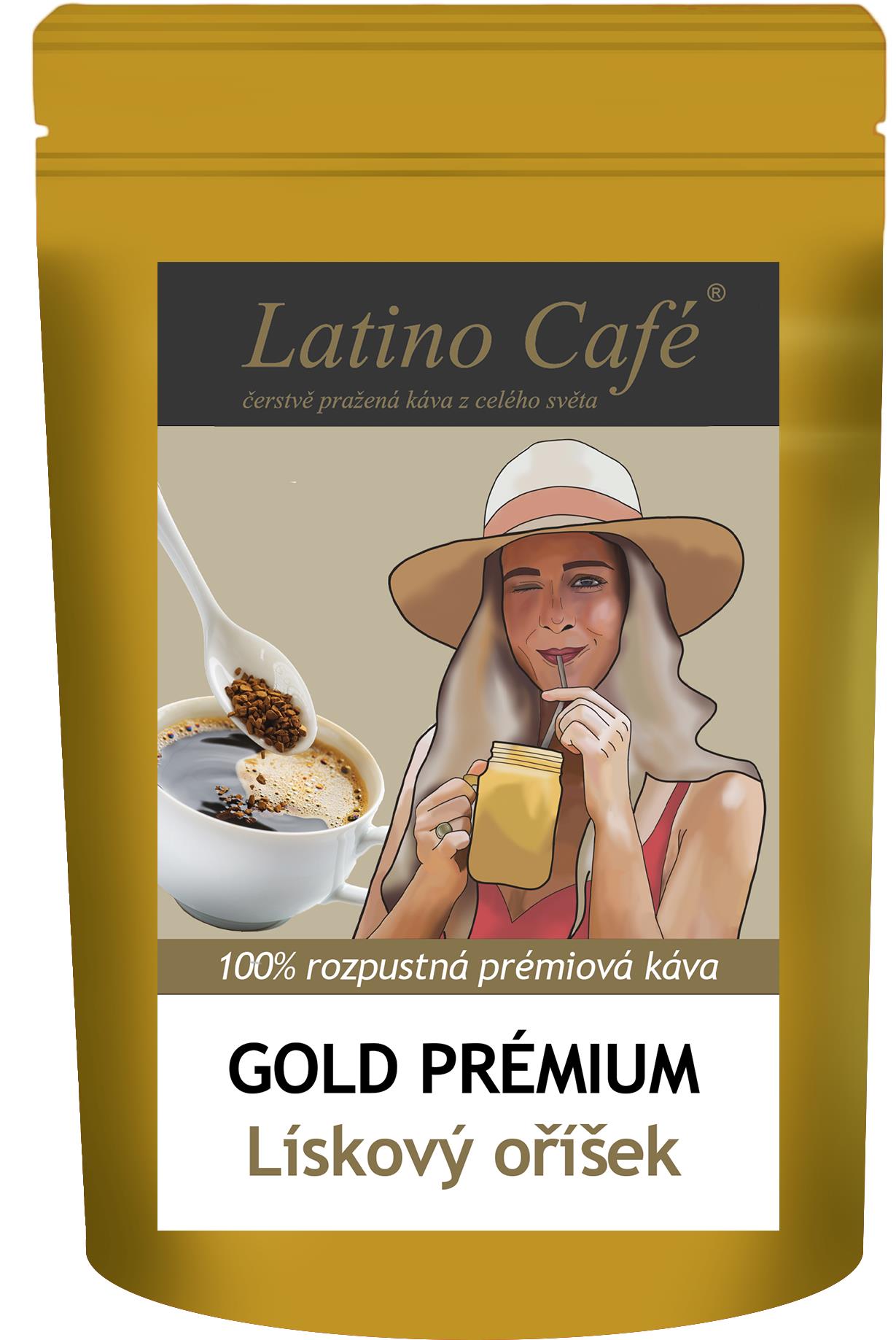Latino Café Instant Gold Lieskový oriešok, variant Gold instant 1 kg