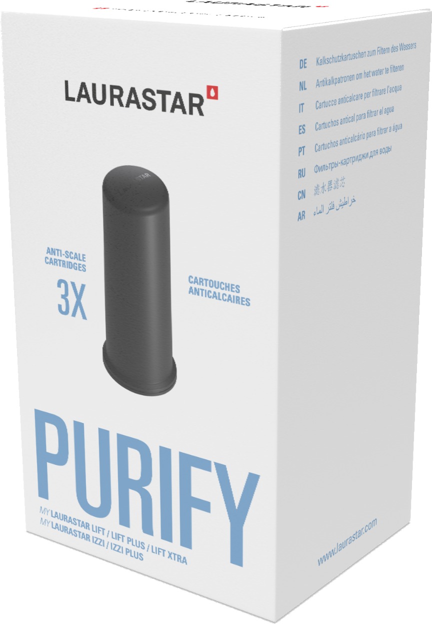 Cartridge filtre pre parné generátory Laurastar 3 ks
