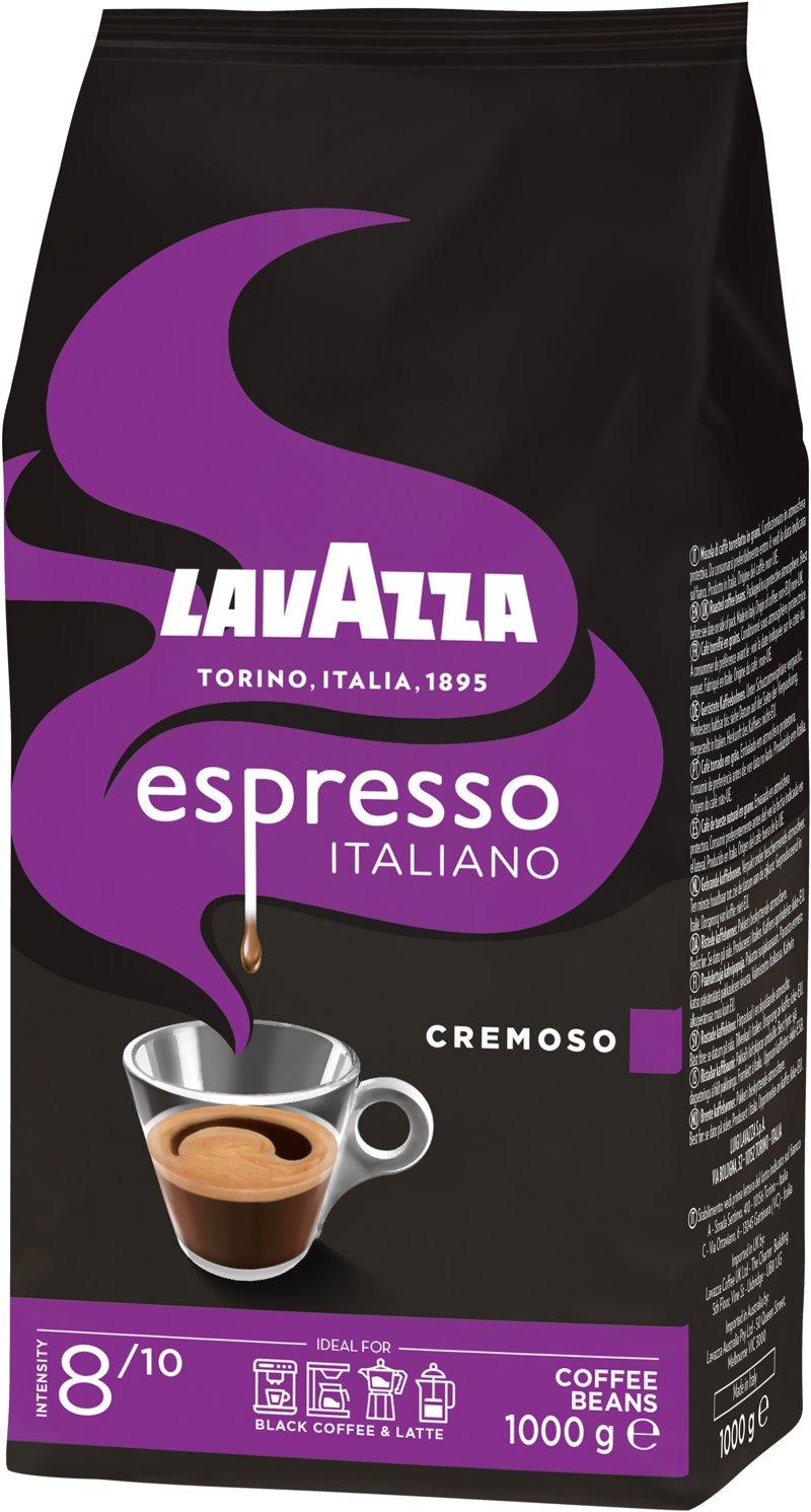 Lavazza Espresso Cremoso, zrno, 1 kg