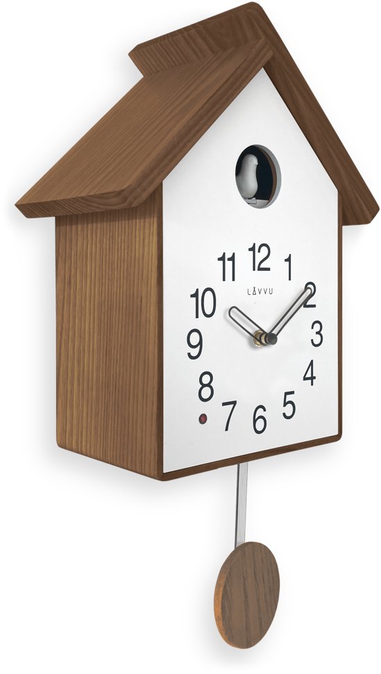 LAVVU Cuckoo Drevené kukučky so svetelným senzorom