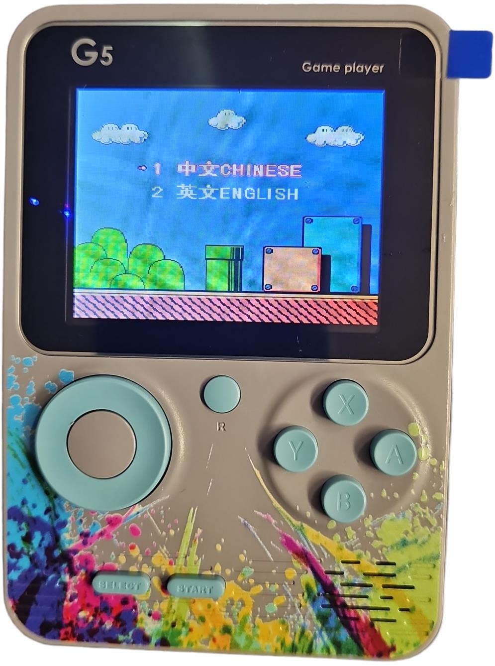 Leventi G5 Retro video, 500 hier, sivá
