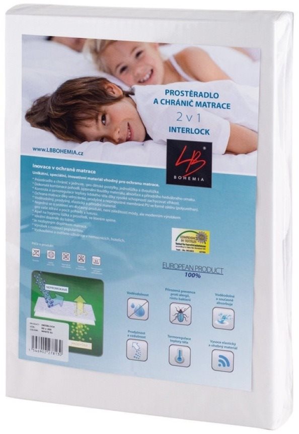 Chránič matraca INTERLOCK® 2 v 1 70 × 140
