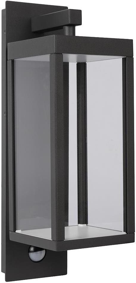 Lucide 28861/10/30 – Vonkajšie svietidlo so senzorom CLAIRETTE LED/15 W/230 V IP54