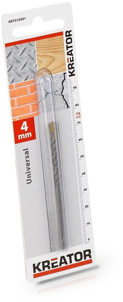 KRT010501 – Vrták univerzálny 4 × 75 mm