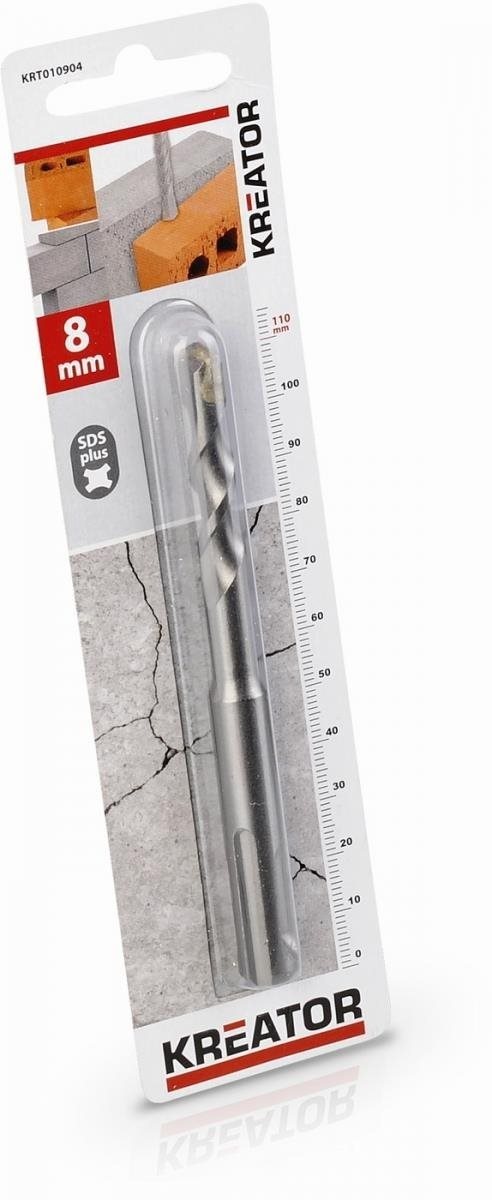 KRT010904 – Vrták SDS PLUS do betónu 8 × 110 mm
