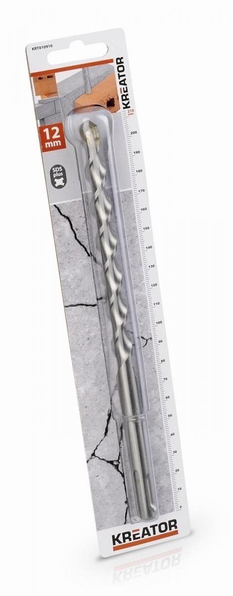 KRT010910 – Vrták SDS PLUS do betónu 12 × 210 mm