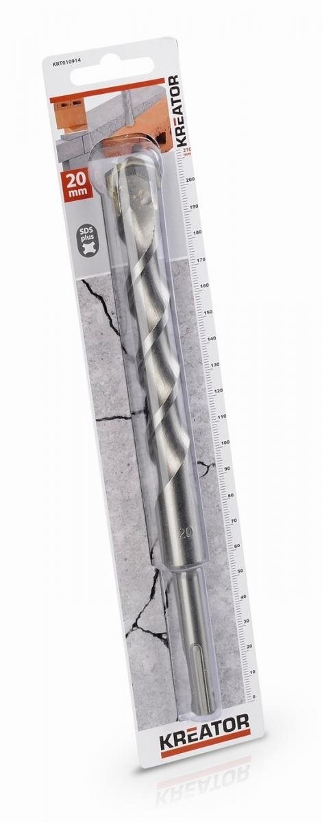 KRT010914 – Vrták SDS PLUS do betónu 20 × 210 mm