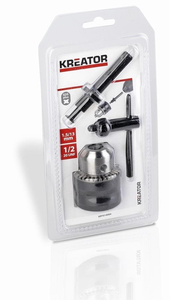 KRT014004 – Zubové skľučovadlo plus SDS Plus adaptér 1.5 – 13 mm