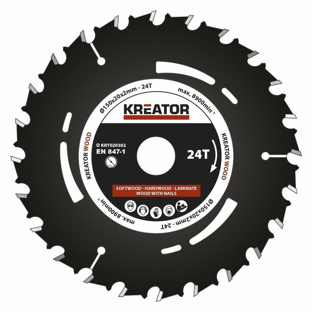 KRT020302 – Pílový kotúč pre ponorné píly 150 mm, 24T