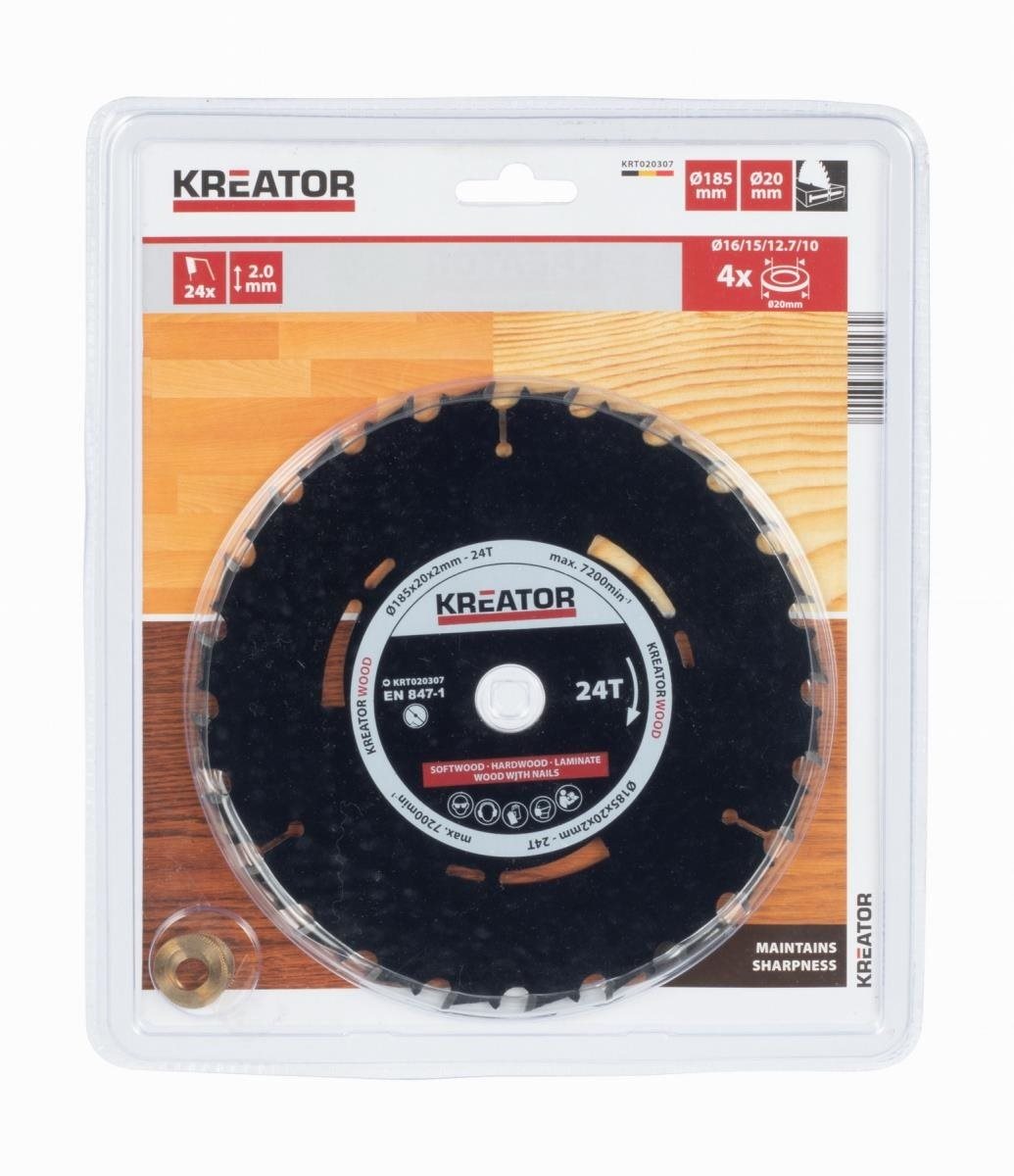 KRT020307 – Pílový kotúč pre ponorné píly 185 mm, 24T