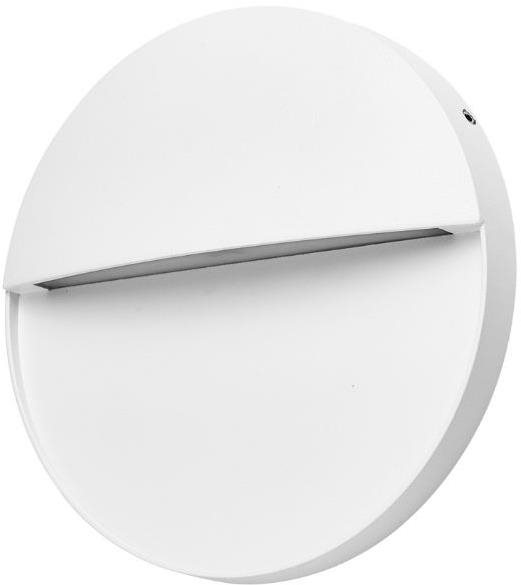 AVIDE LED osvetlenie schodiska Sevilla 16 cm, biele, denné svetlo 6 W