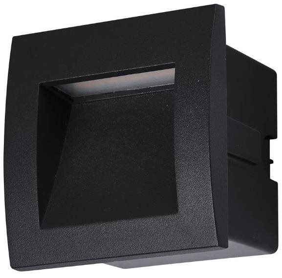 AVIDE LED zápustné osvetlenie schodiska Lagos 9 cm, denné svetlo 3 W