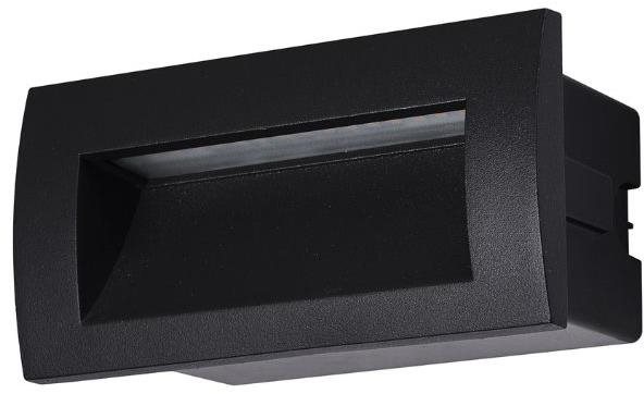 AVIDE LED zápustné osvetlenie schodiska Lagos 14 cm, denné svetlo 3 W