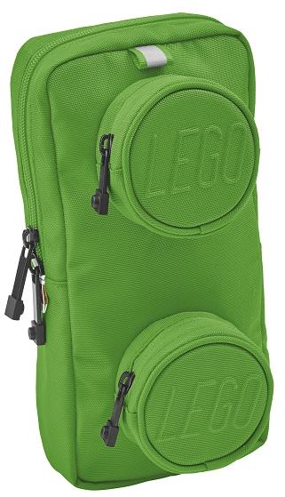 LEGO Signature Brick 1× 2 Sling Bag zelená