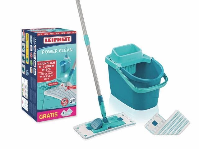 LEIFHEIT Sada PowerClean M + Náhrada micro duo