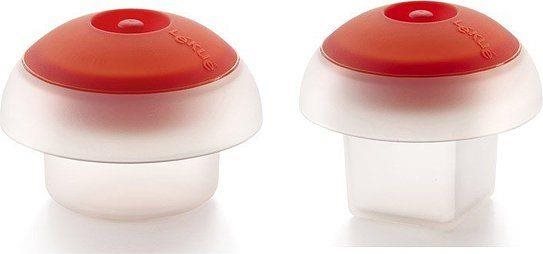 Lékué Súprava foriem na varenie vajec (štvorec + cylinder) | priehľadná