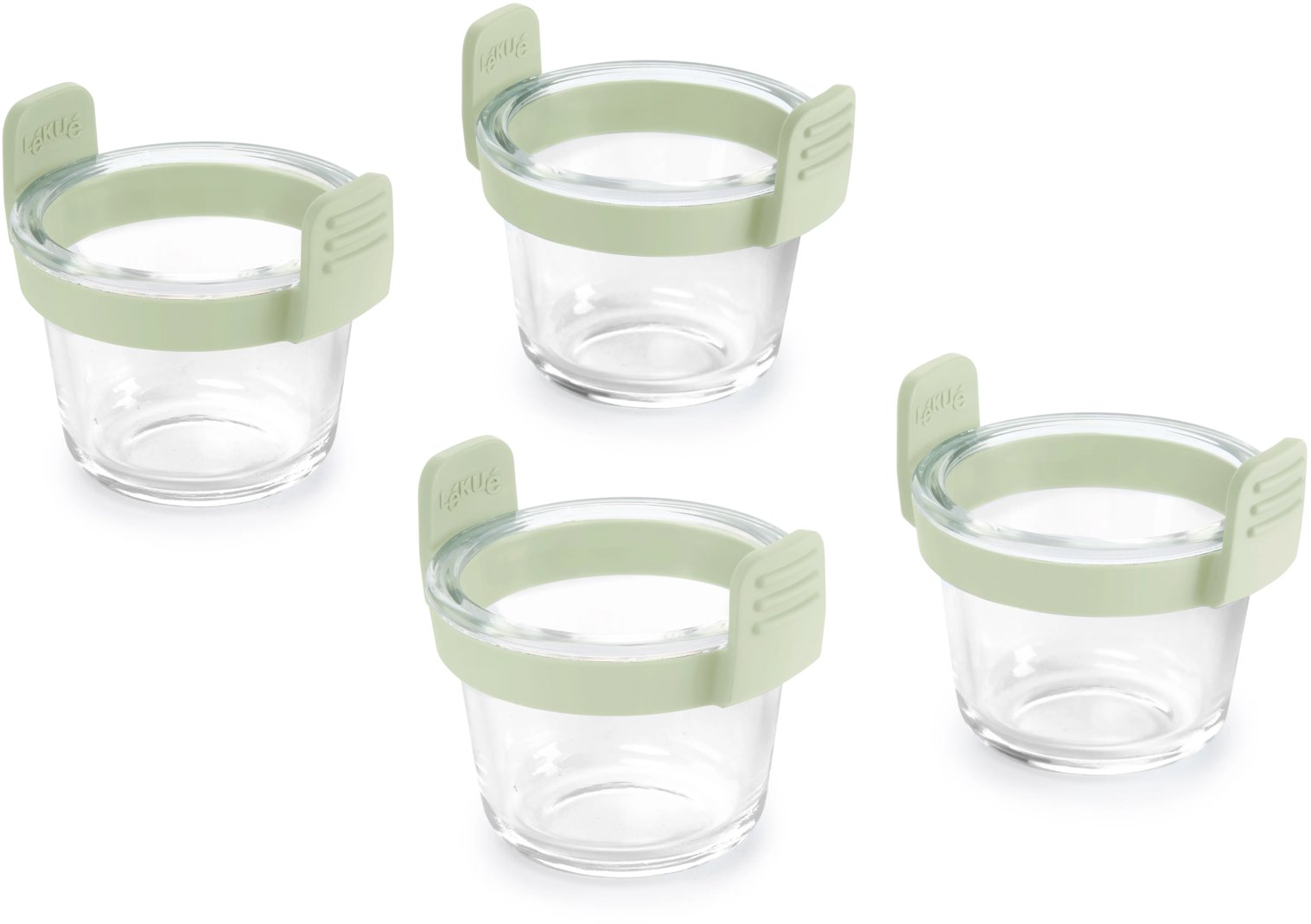 Lékué Sklenené mini košíky do teplovzdušnej fritézy – Transparent