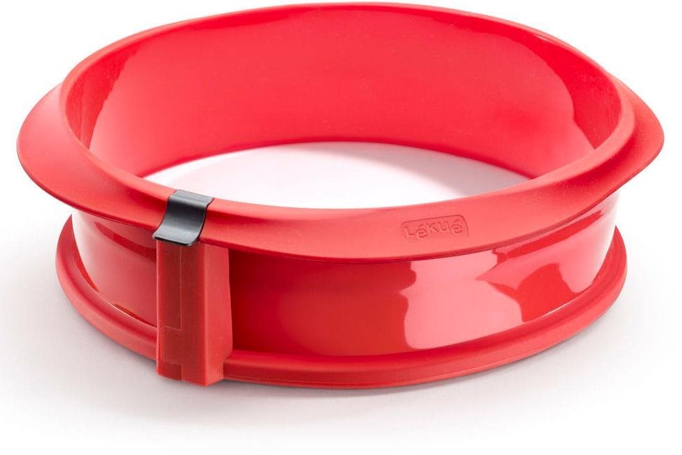 LEKUE Silikónová nádoba na pečenie na tortu Springform Mould 23 cm | červená
