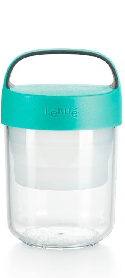 Lékué Jar To Go 400 ml | tyrkysový