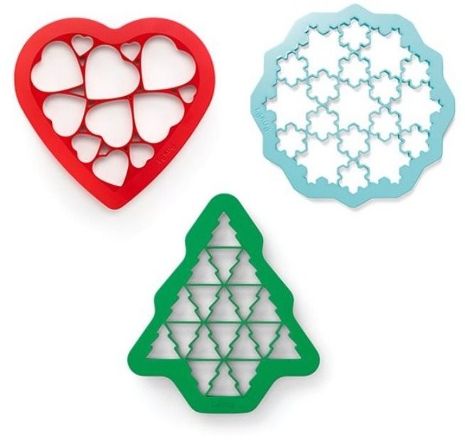 LEKUE Súprava vykrajovacích foriem na sušienky Lékué Kit Cookie Cutters | 3 ks