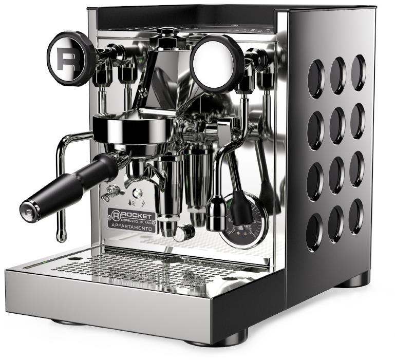 Rocket Espresso Appartamento TCA, black