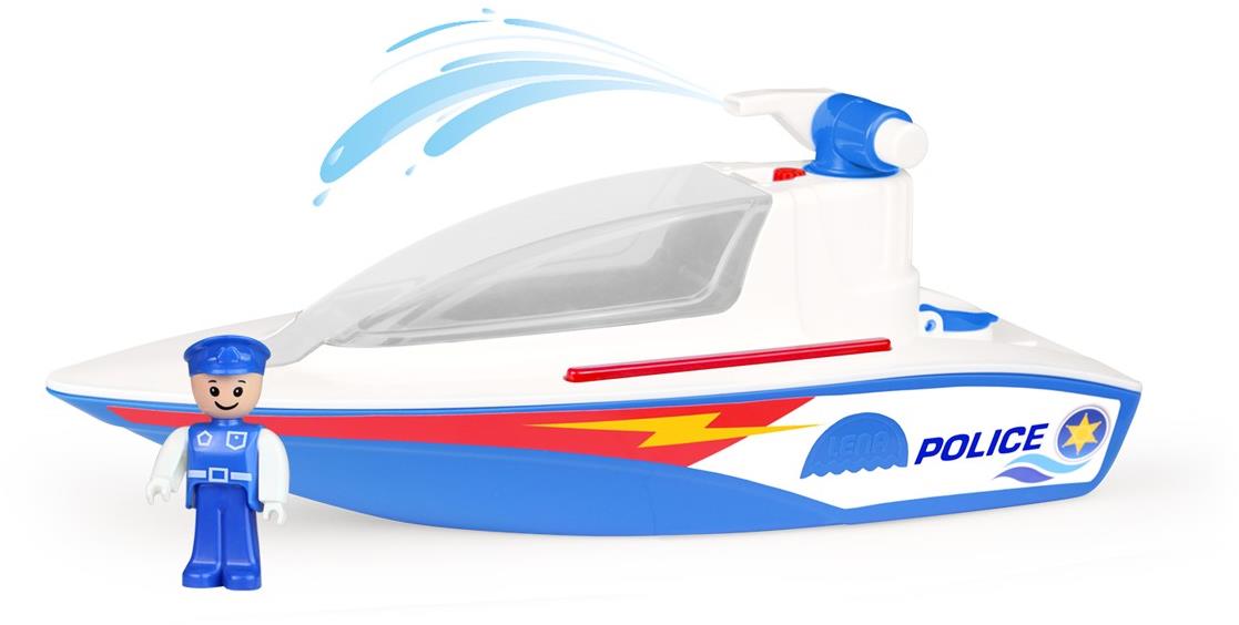 Lena Boazz loď polícia s pumpou, okrasný kartón