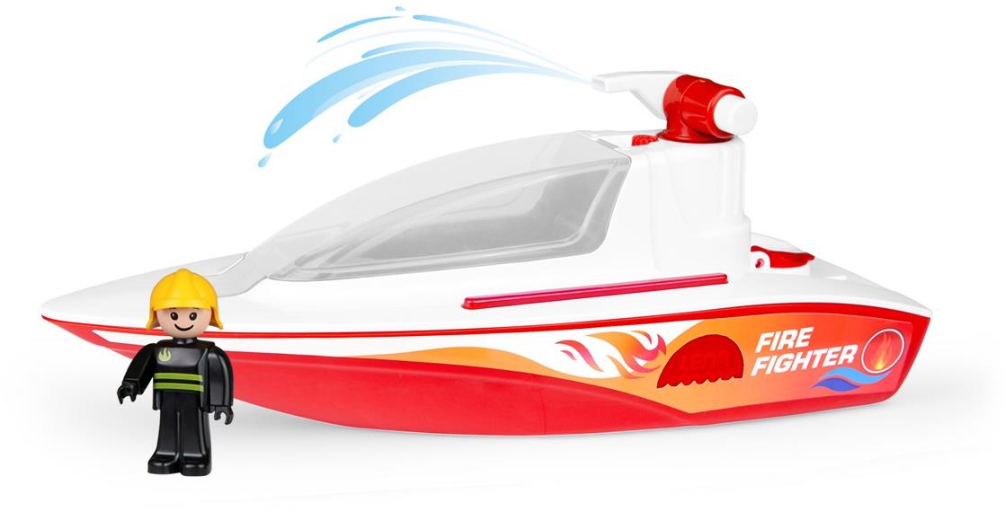 Lena Boazz loď hasiči s pumpou, okrasný kartón