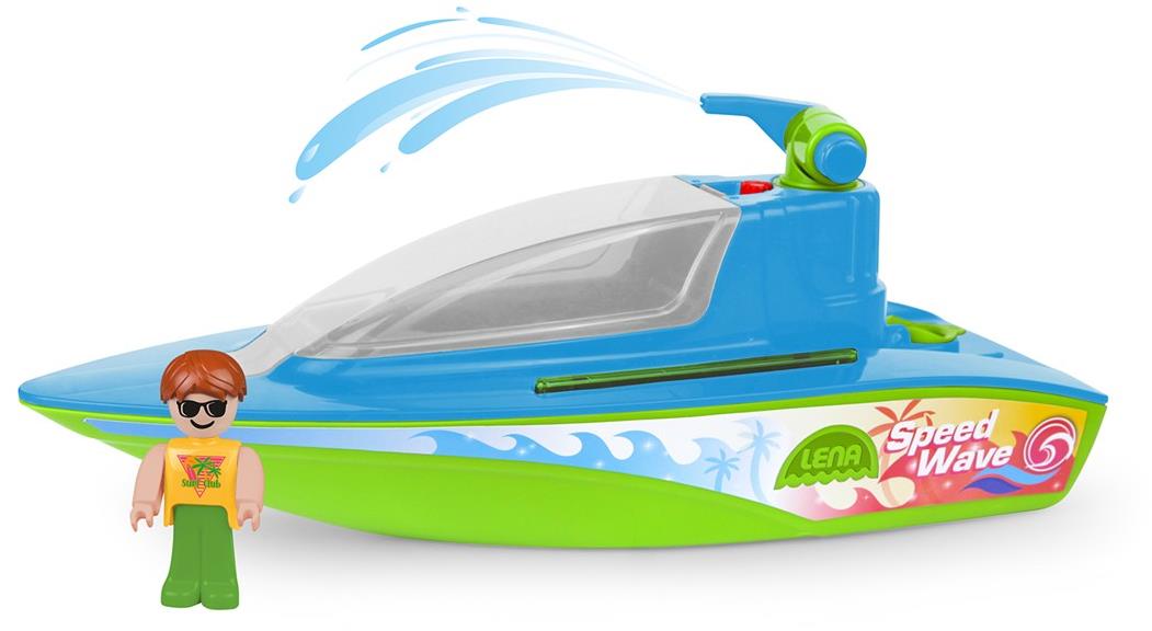 Lena Boazz loď športová s pumpou, okrasný kartón