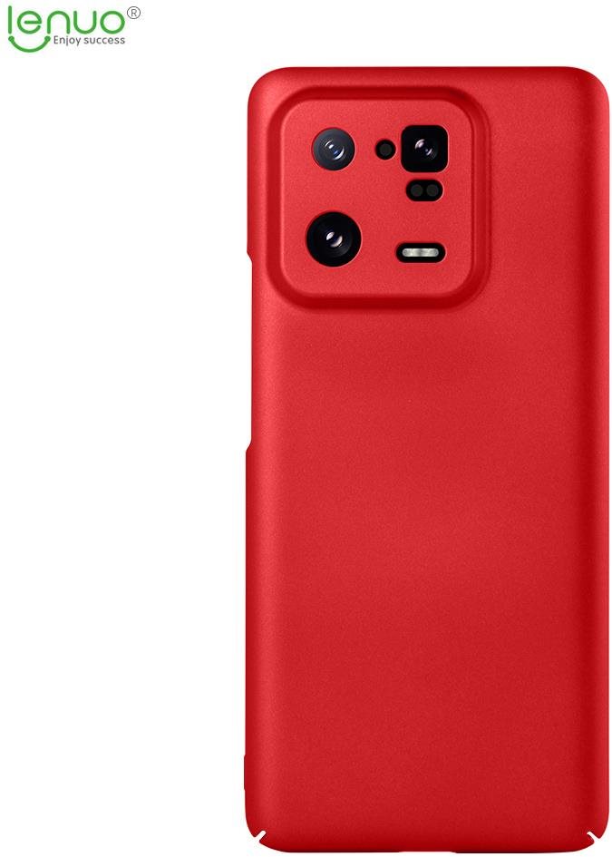 Lenuo Leshield obal na Xiaomi 13 Pro, červená